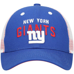 New York Giants Preschool Core Lockup Trucker Adjustable hat Royal - NFL