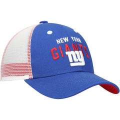 New York Giants Preschool Core Lockup Trucker Adjustable hat Royal - NFL