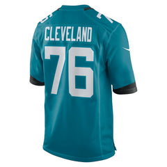 Ezra Cleveland Jacksonville Jaguars Game Jersey Teal - Nike