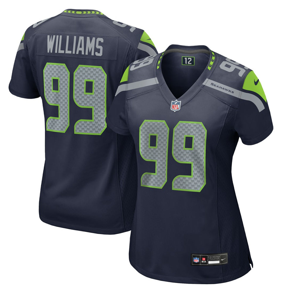 Leonard Williams Seattle Seahawks Women's Team Game Jersey College College Navy - Nike