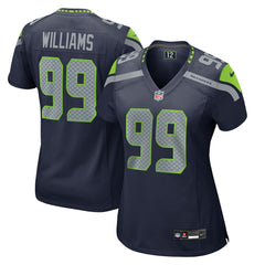 Leonard Williams Seattle Seahawks Women's Team Game Jersey College College Navy - Nike