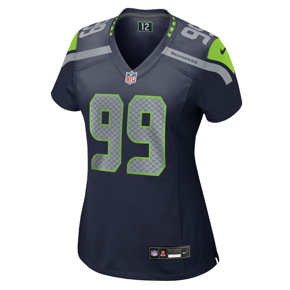 Leonard Williams Seattle Seahawks Women's Team Game Jersey College College Navy - Nike