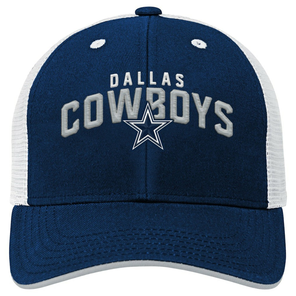 Dallas Cowboys Outerstuff Preschool Core Lockup Trucker Adjustable hat Navy - NFL