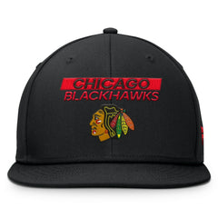 Chicago Blackhawks Fanatics Authentic Pro Prime Snapback Hat Black
