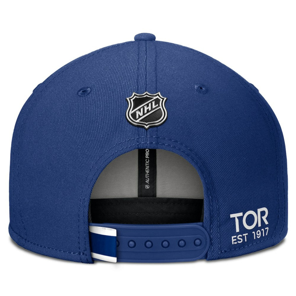 Toronto Maple Leafs - Fanatics Authentic Pro Prime Snapback Hat Blue