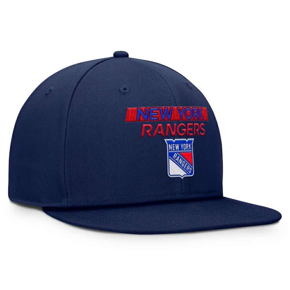 New York Rangers Fanatics Authentic Pro Prime Snapback Hat Navy