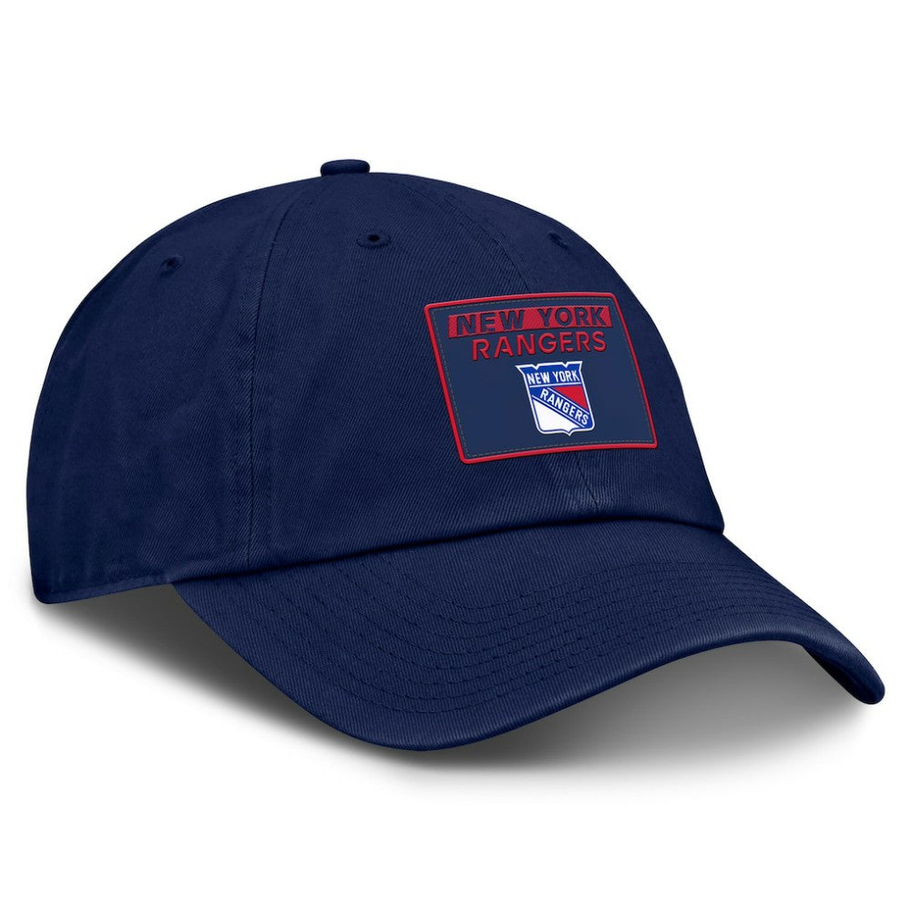 New York Rangers Fanatics Authentic Pro Prime Adjustable Hat Navy