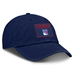 New York Rangers Fanatics Authentic Pro Prime Adjustable Hat Navy