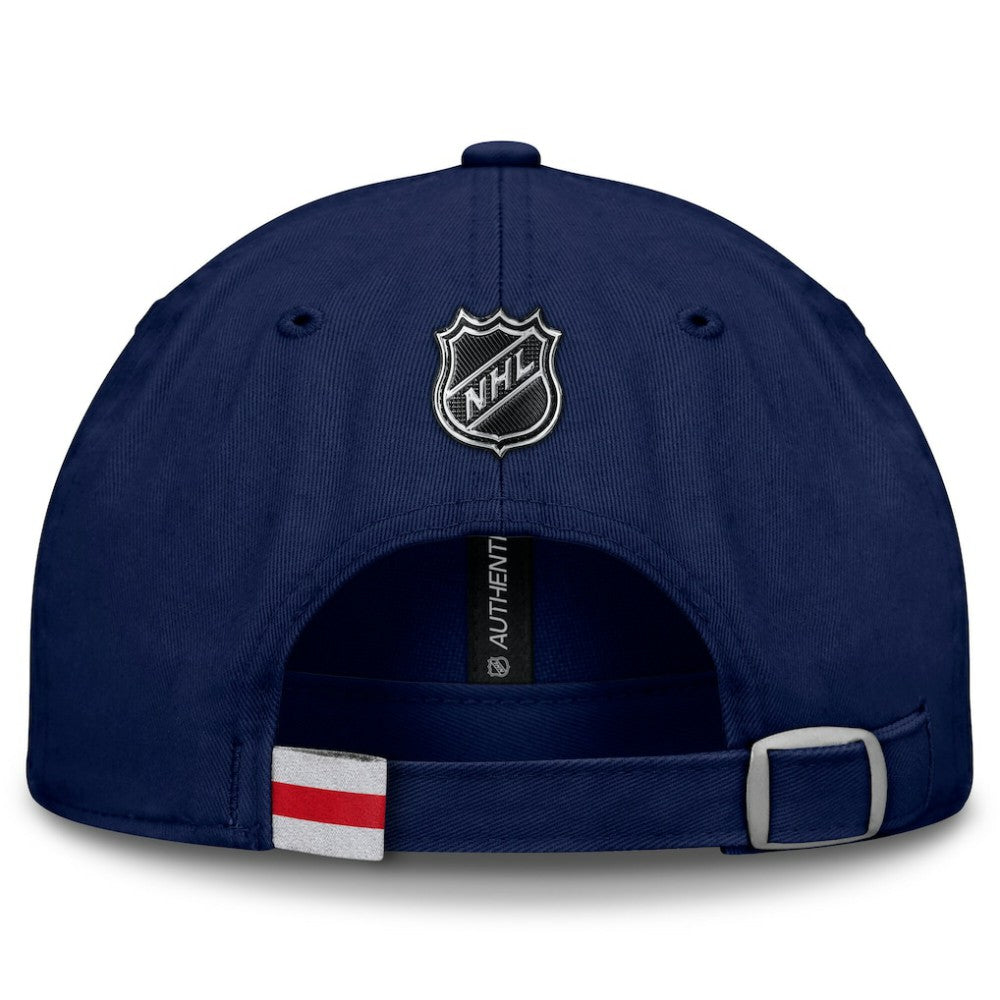 New York Rangers Fanatics Authentic Pro Prime Adjustable Hat Navy