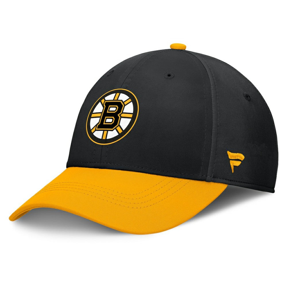 Boston Bruins Fanatics Authentic Pro Rink Flex Hat Black/Gold
