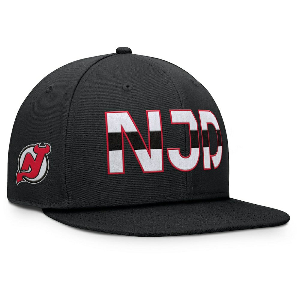 New Jersey Devils - Fanatics Authentic Pro Rink Snapback Hat Black