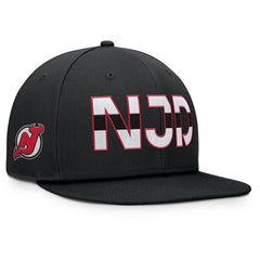 New Jersey Devils - Fanatics Authentic Pro Rink Snapback Hat Black