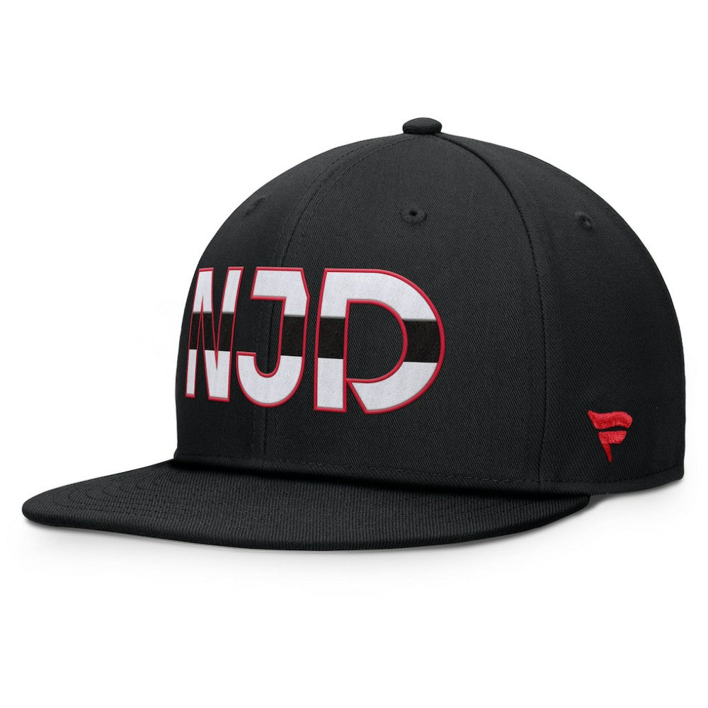 New Jersey Devils - Fanatics Authentic Pro Rink Snapback Hat Black