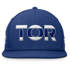Toronto Maple Leafs - Fanatics Authentic Pro Rink Snapback Hat Blue