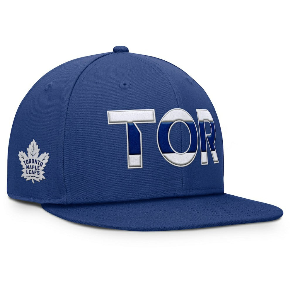 Toronto Maple Leafs - Fanatics Authentic Pro Rink Snapback Hat Blue