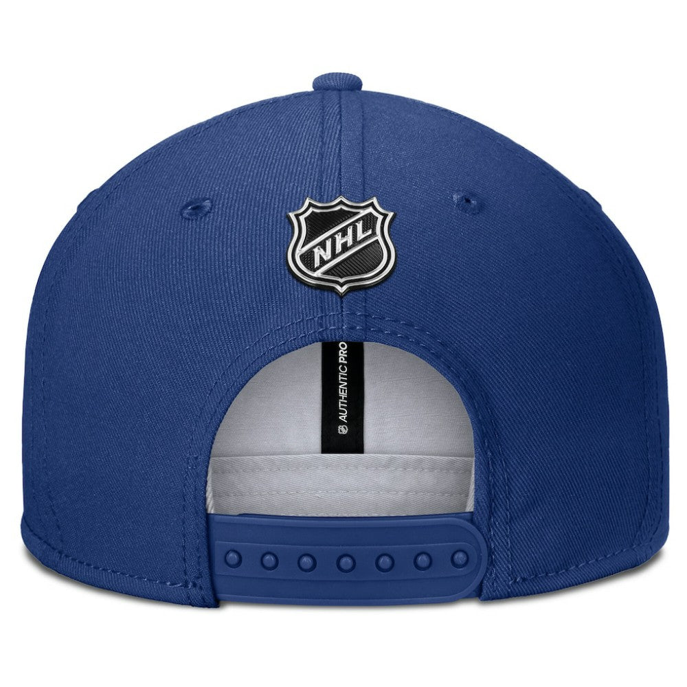 Toronto Maple Leafs - Fanatics Authentic Pro Rink Snapback Hat Blue