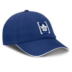 Toronto Maple Leafs - Fanatics Authentic Pro Ripstop Adjustable Hat Blue/White
