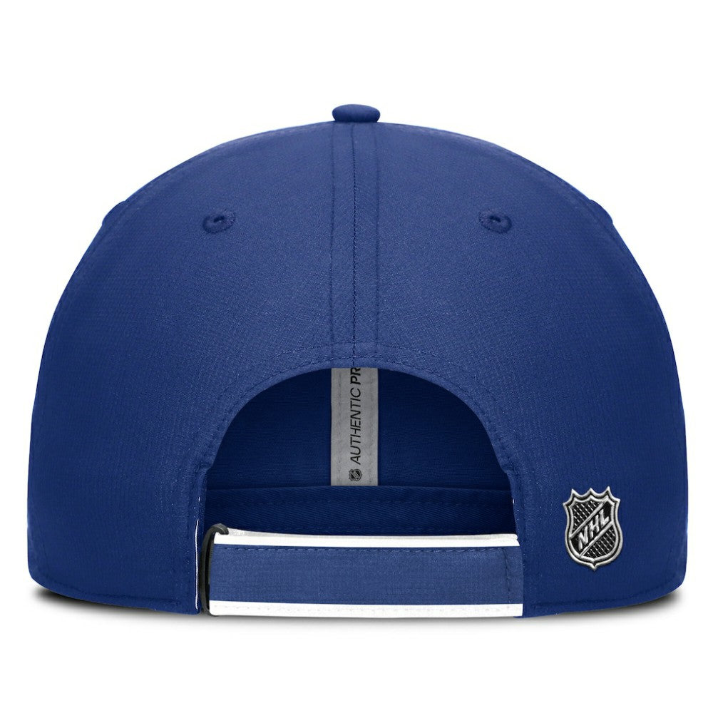 Toronto Maple Leafs - Fanatics Authentic Pro Ripstop Adjustable Hat Blue/White
