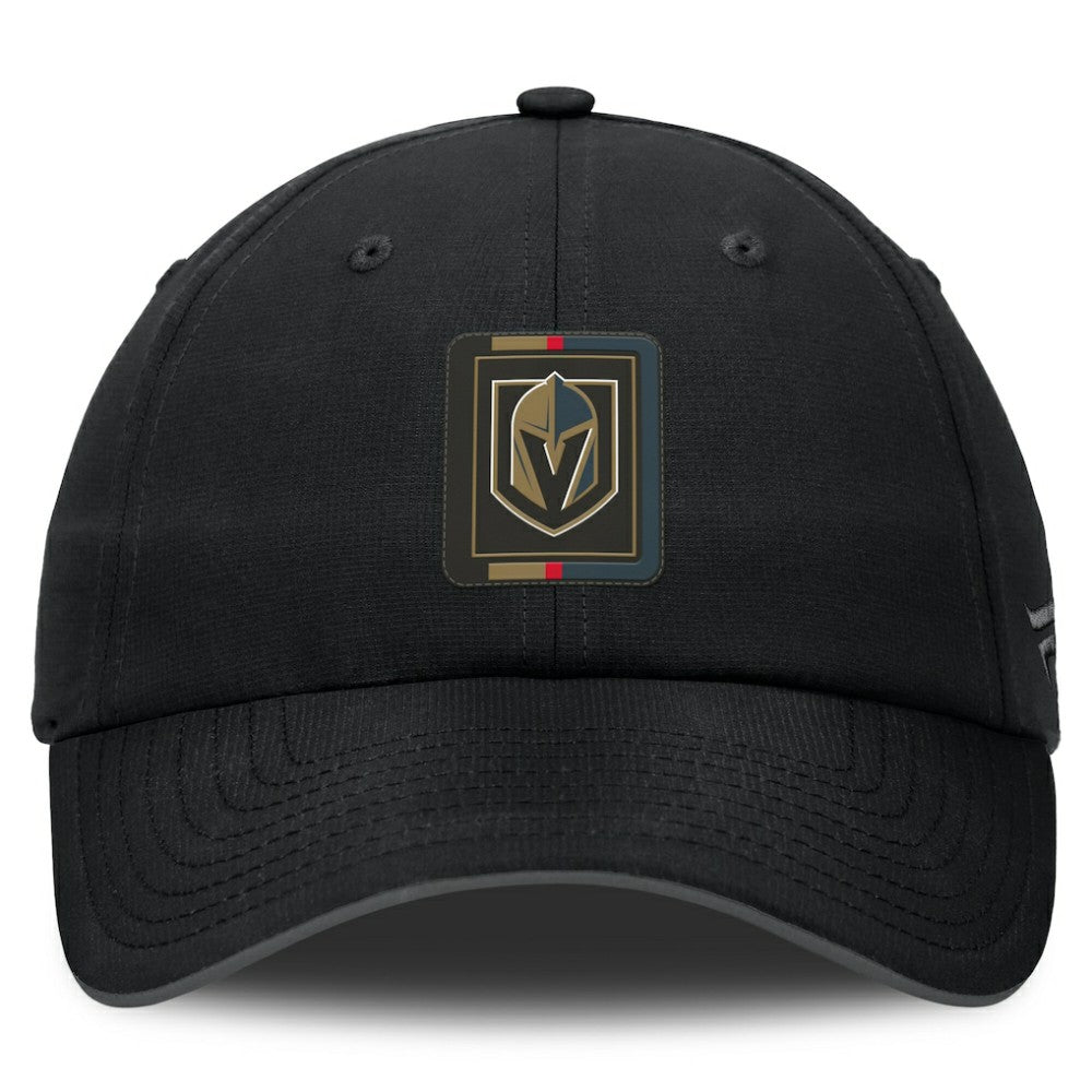 Vegas Golden Knights Fanatics Authentic Pro Ripstop Adjustable Hat Gray/Black