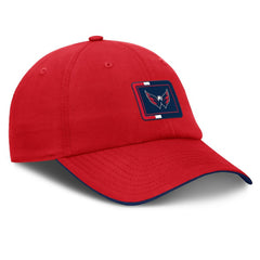 Washington Capitals Fanatics Authentic Pro Ripstop Adjustable Hat Red/Navy