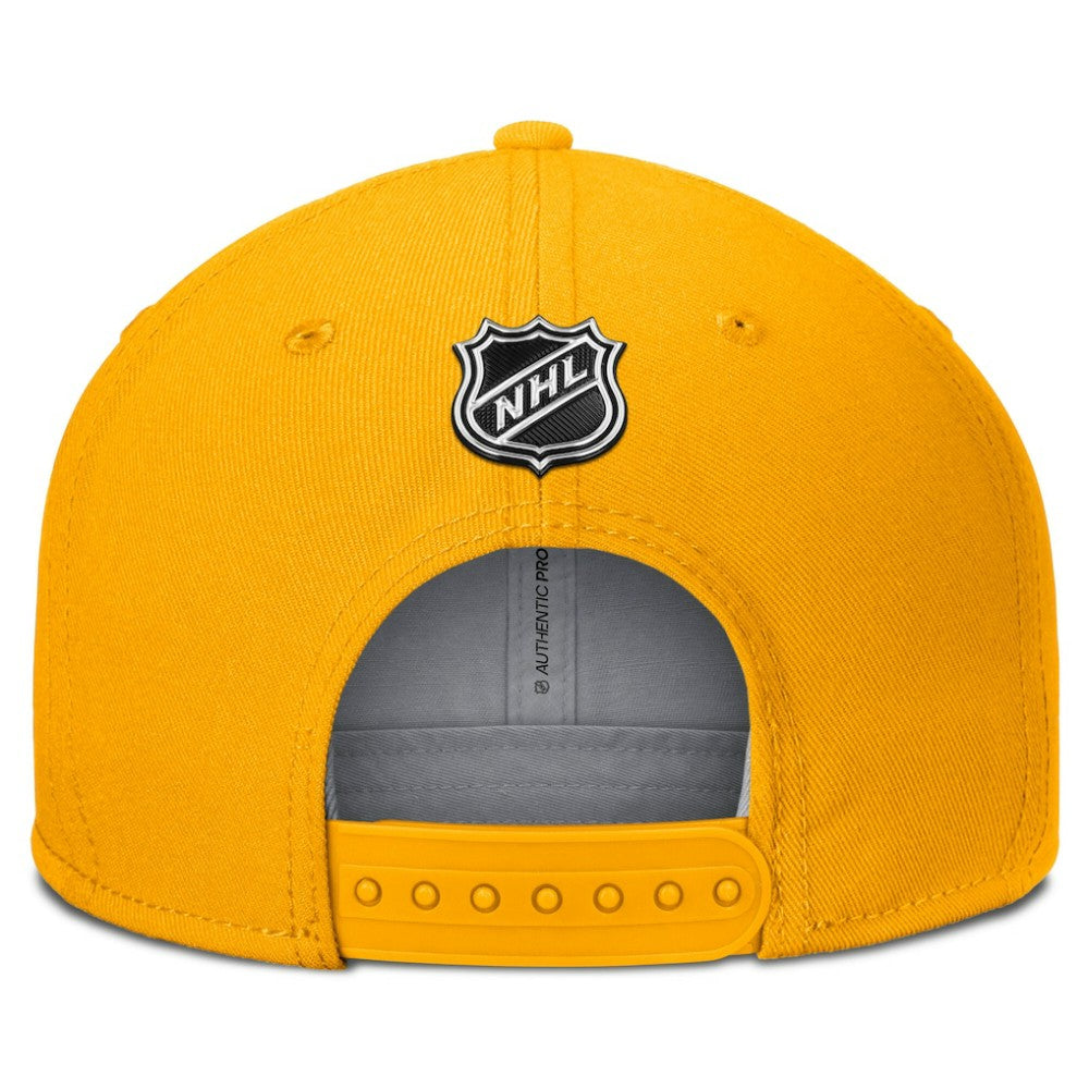 Boston Bruins Fanatics Authentic Pro Team Rink Snapback Hat Gold