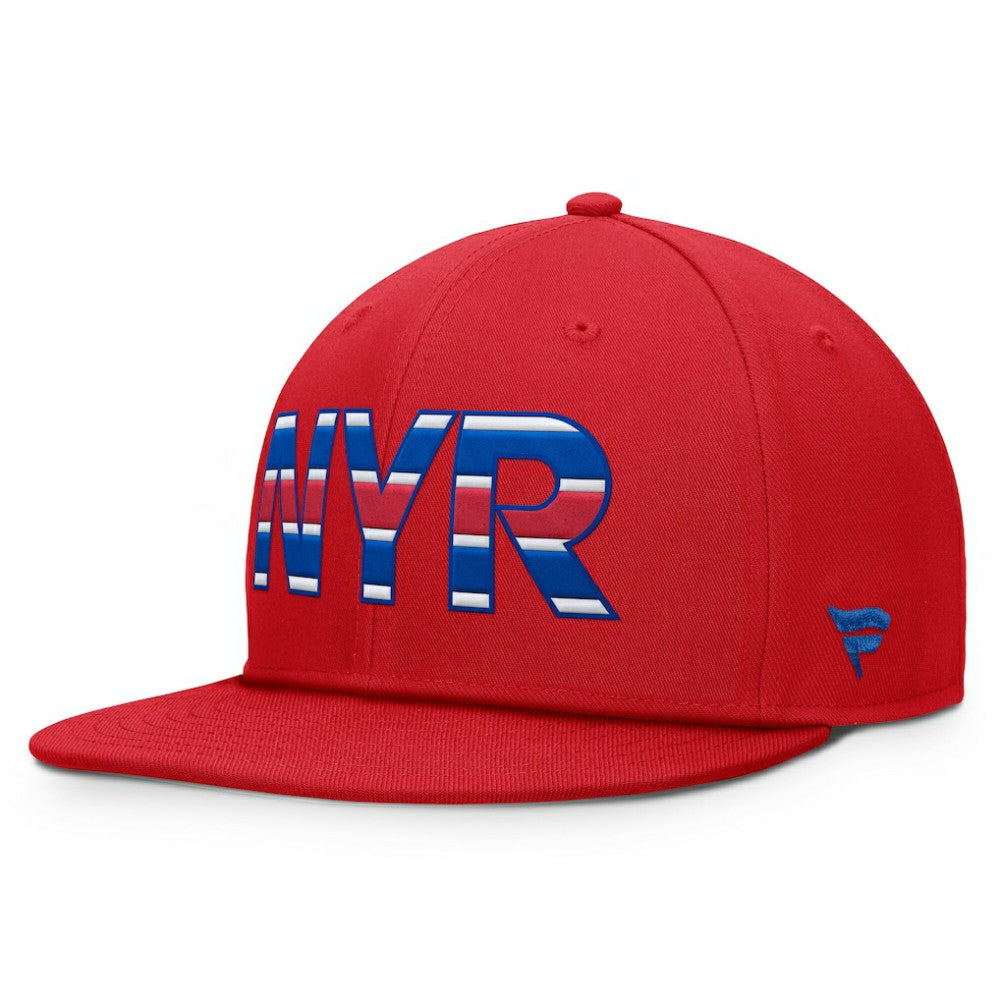 New York Rangers Fanatics Authentic Pro Team Rink Snapback Hat Red