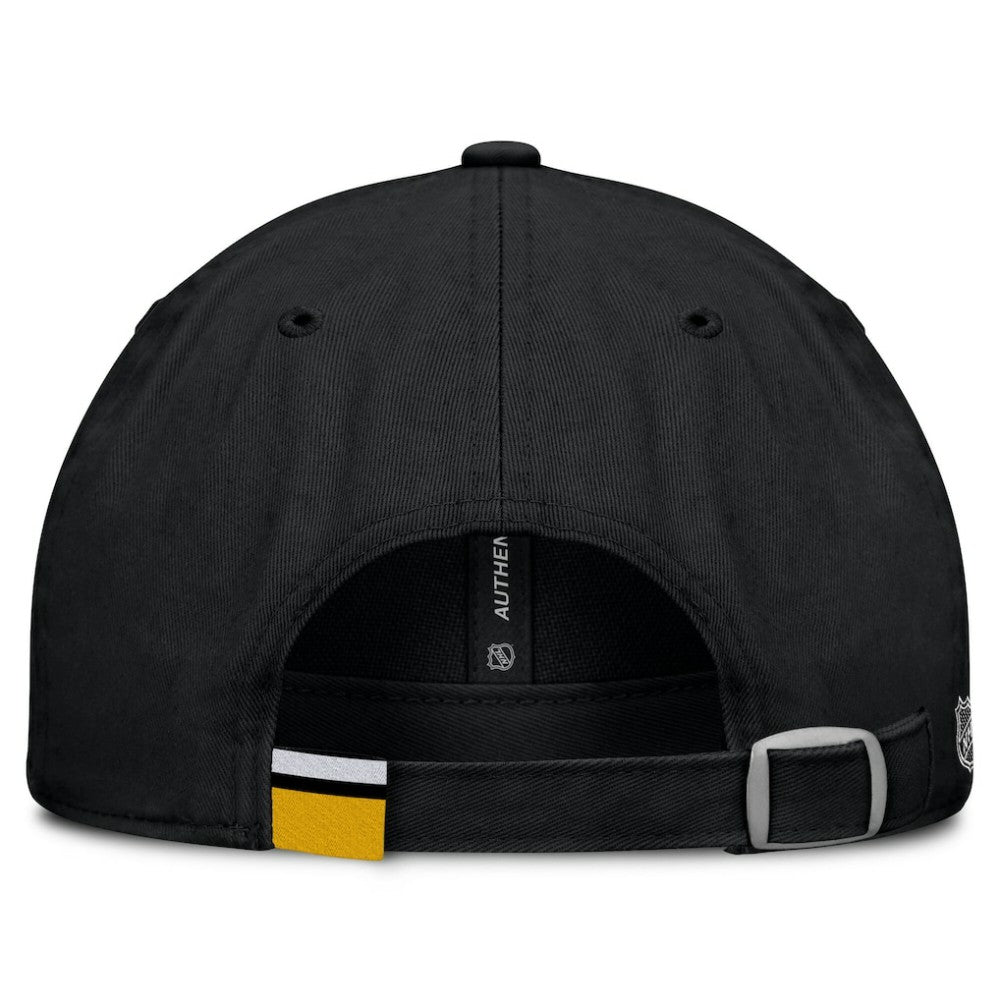 Pittsburgh Penguins Fanatics Women's Authentic Pro Rink Adjustable Hat Black
