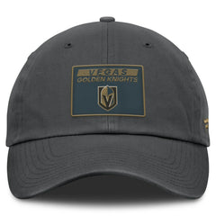 Vegas Golden Knights Fanatics Women's Authentic Pro Rink Adjustable Hat Gray