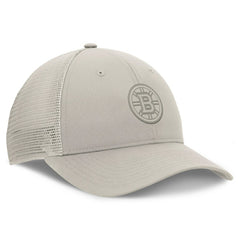 Boston Bruins Fanatics Women's Authentic Pro Road Trucker Adjustable Hat Tan
