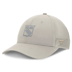 New York Rangers Fanatics Women's Authentic Pro Road Trucker Adjustable Hat Tan
