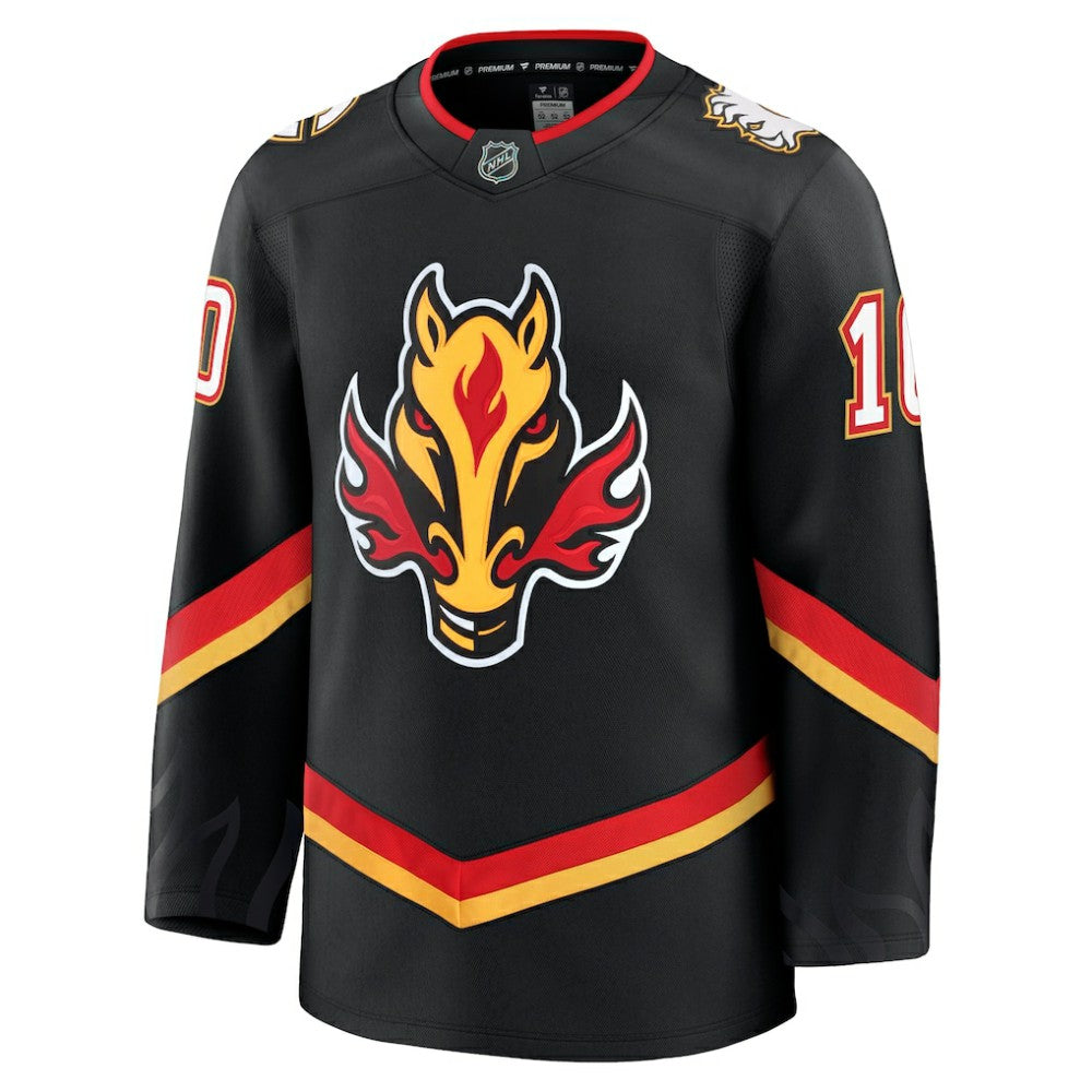 Jonathan Huberdeau Calgary Flames - Fanatics Alternate Premium Jersey Black