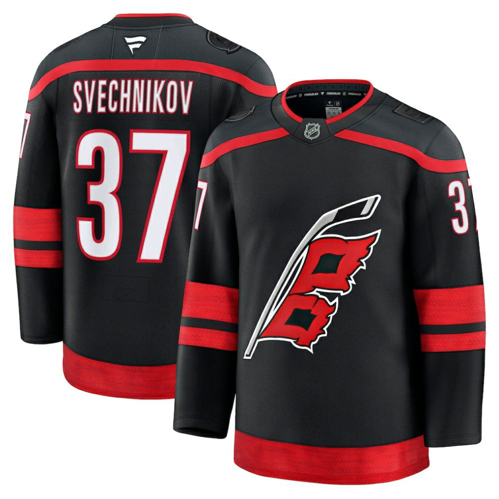 Andrei Svechnikov Carolina Hurricanes Fanatics Home Premium Jersey - Black | NHL Jerseys