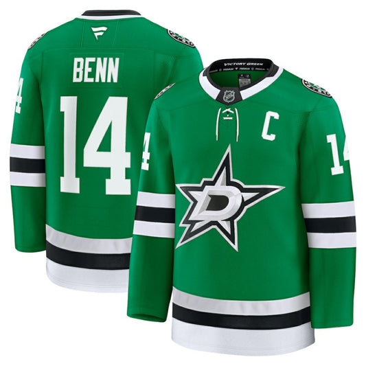 Jamie Benn Dallas Stars Fanatics Home Premium Jersey - Kelly Green | NHL Jerseys