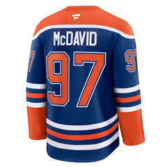Connor McDavid Edmonton Oilers - Fanatics Home Premium Jersey Royal