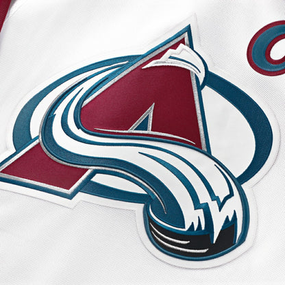 Cale Makar Colorado Avalanche Fanatics Away Premium Jersey - White | NHL Jerseys
