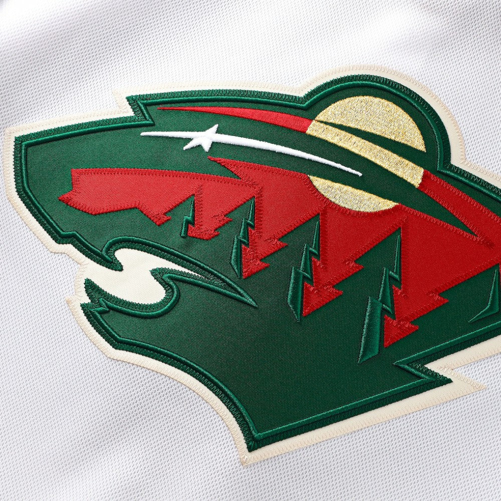 Kirill Kaprizov Minnesota Wild Fanatics Away Premium Jersey - White | NHL Jerseys