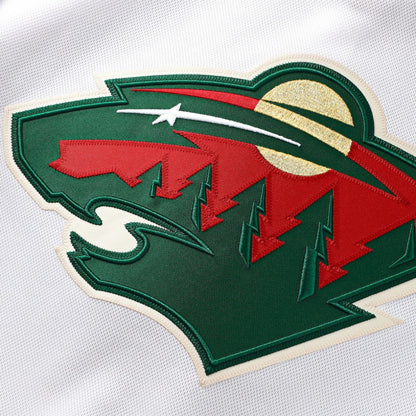 Kirill Kaprizov Minnesota Wild Fanatics Away Premium Jersey - White | NHL Jerseys