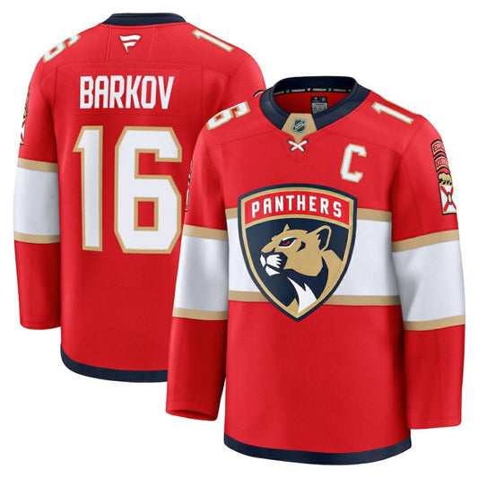 Aleksander Barkov Florida Panthers Fanatics Home Premium Jersey - Red | NHL Jerseys