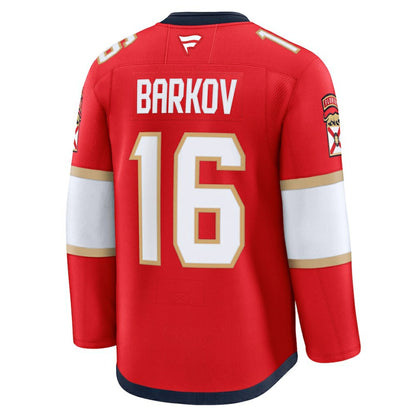 Aleksander Barkov Florida Panthers Fanatics Home Premium Jersey - Red | NHL Jerseys