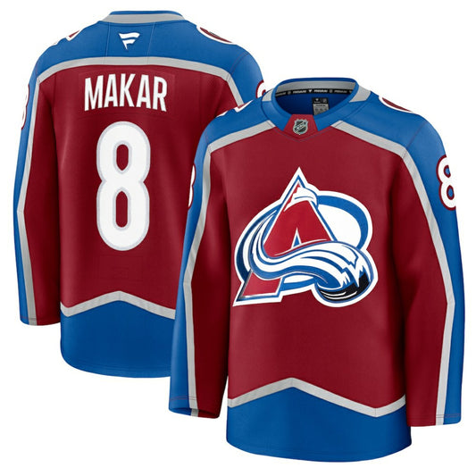 Cale Makar Colorado Avalanche Fanatics Home Premium Jersey - Burgundy | NHL Jerseys