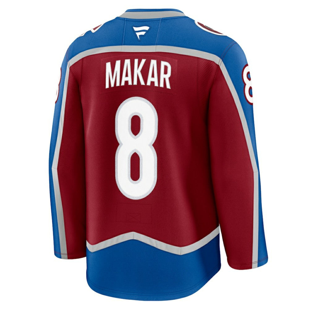 Cale Makar Colorado Avalanche Fanatics Home Premium Jersey - Burgundy | NHL Jerseys
