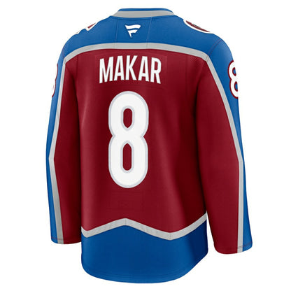Cale Makar Colorado Avalanche Fanatics Home Premium Jersey - Burgundy | NHL Jerseys