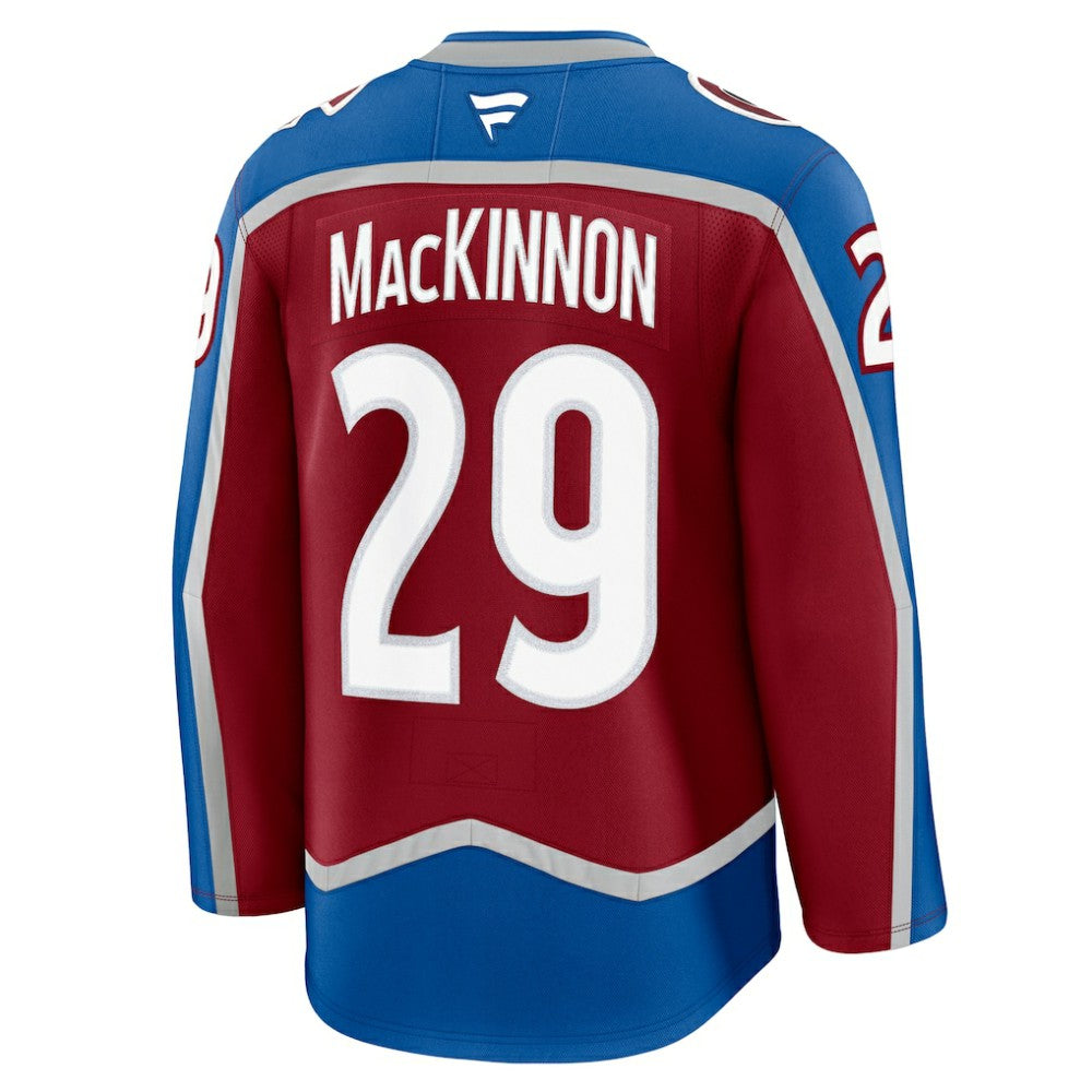 Nathan MacKinnon Colorado Avalanche Fanatics Home Premium Jersey - Burgundy | NHL Jerseys