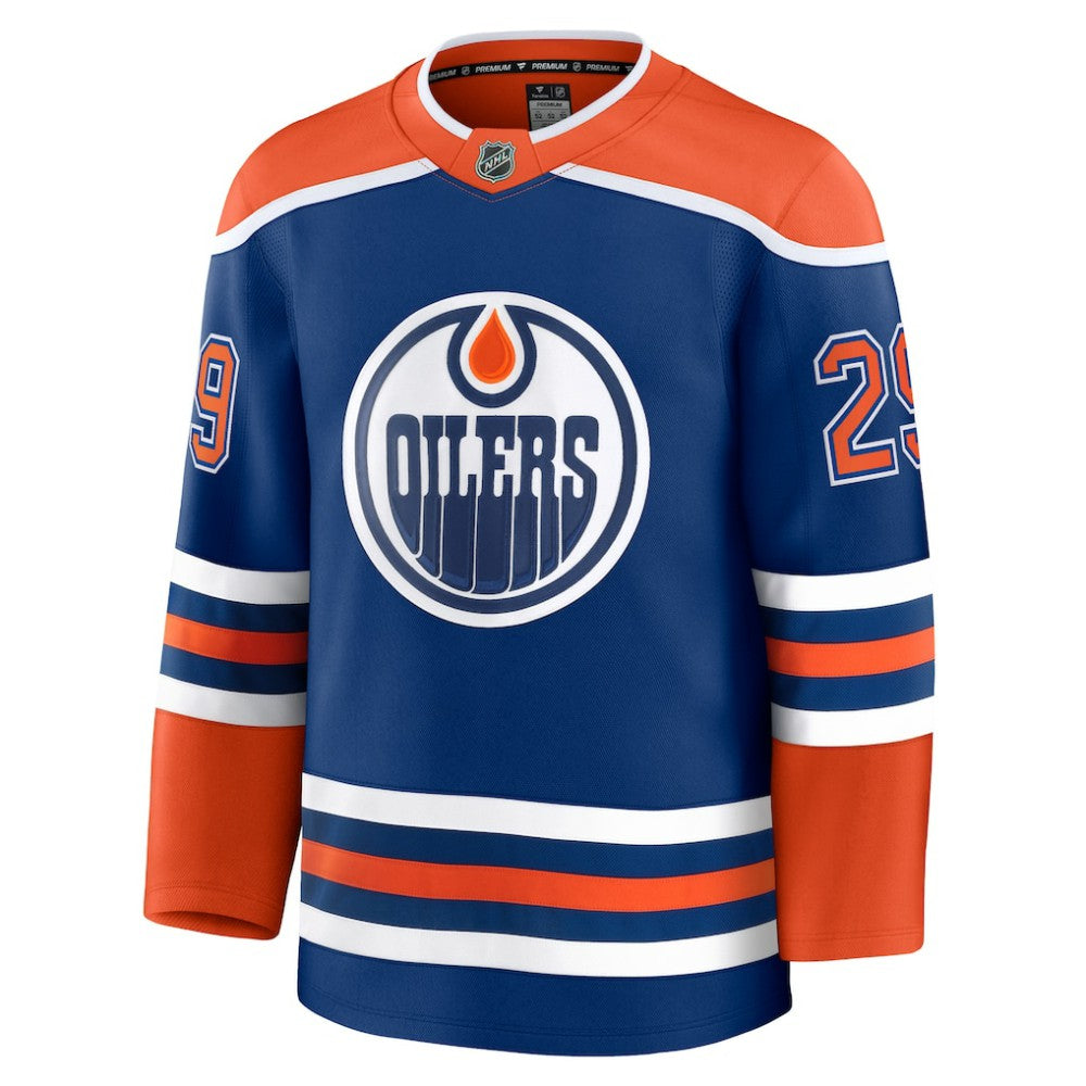 Leon Draisaitl Edmonton Oilers - Fanatics Home Premium Jersey Royal