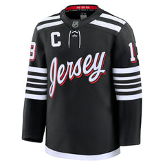 Nico Hischier New Jersey Devils - Fanatics Alternate Premium Jersey Black