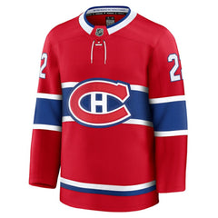 Cole Caufield Montreal Canadiens - Fanatics Home Premium Jersey Red