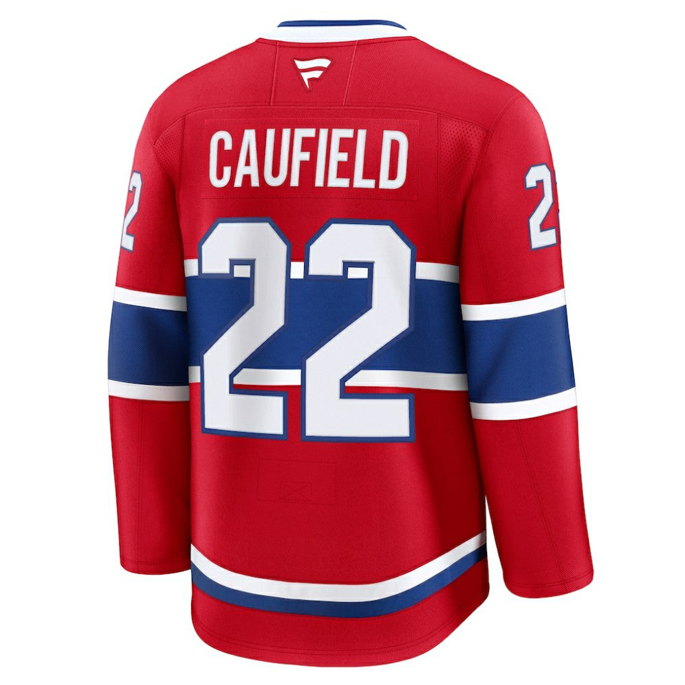Cole Caufield Montreal Canadiens - Fanatics Home Premium Jersey Red