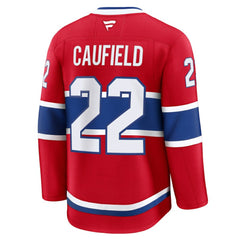 Cole Caufield Montreal Canadiens - Fanatics Home Premium Jersey Red