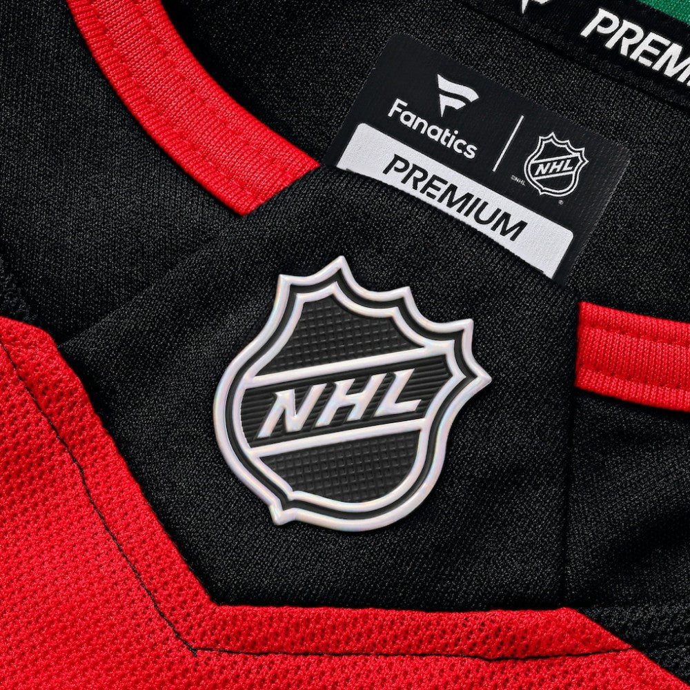 Nico Hischier New Jersey Devils Fanatics Home Premium Jersey - Red | NHL Jerseys