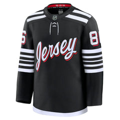 Jack Hughes New Jersey Devils - Fanatics Alternate Premium Jersey Black